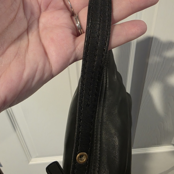 VINTAGE Coach bag -Legacy Leather Mini Demi Hobo Baguette - Picture 6 of 12